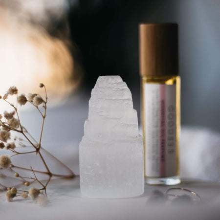 Selenite Tower Crystal |  Boho Unique Earrings and Homewares Australia New Zealand