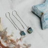 Amazonite Drop Earrings  |  Crystal Gemstone Earrings Australia